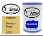 Preview: Porsche, Bamboo Beige, L523: 500ml Lackdose, von ATW Autoteile West.